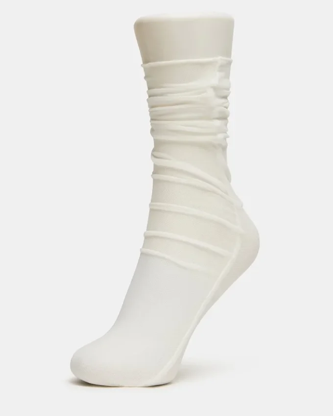 2-pack Sofia enfärgade mesh-strumpor, ljusblå 2-pack Sofia enfärgade mesh-strumpor, ljusblå