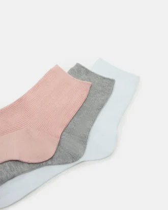 3-pack ankelstrumpor