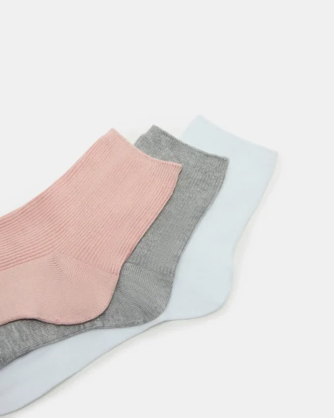 3-pack ankelstrumpor