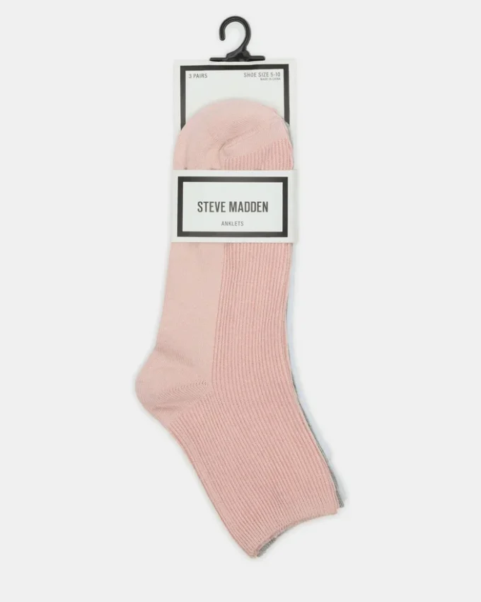 3-pack ankelstrumpor