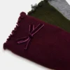 3-pack Folly Velvet Bow Rib Crew-strumpor Cherry 3-pack Folly Velvet Bow Rib Crew-strumpor Cherry