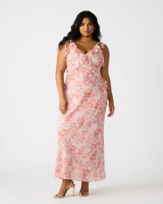 Adalina-klänning, lavendel