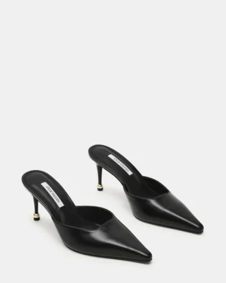 Adeline svart läder