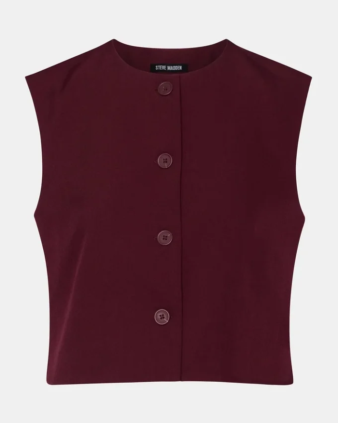 Alessa-top i vinrött Alessa-top i vinrött