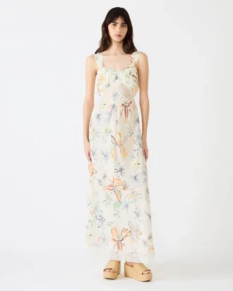 Alexus-klänning Vintage Ivory