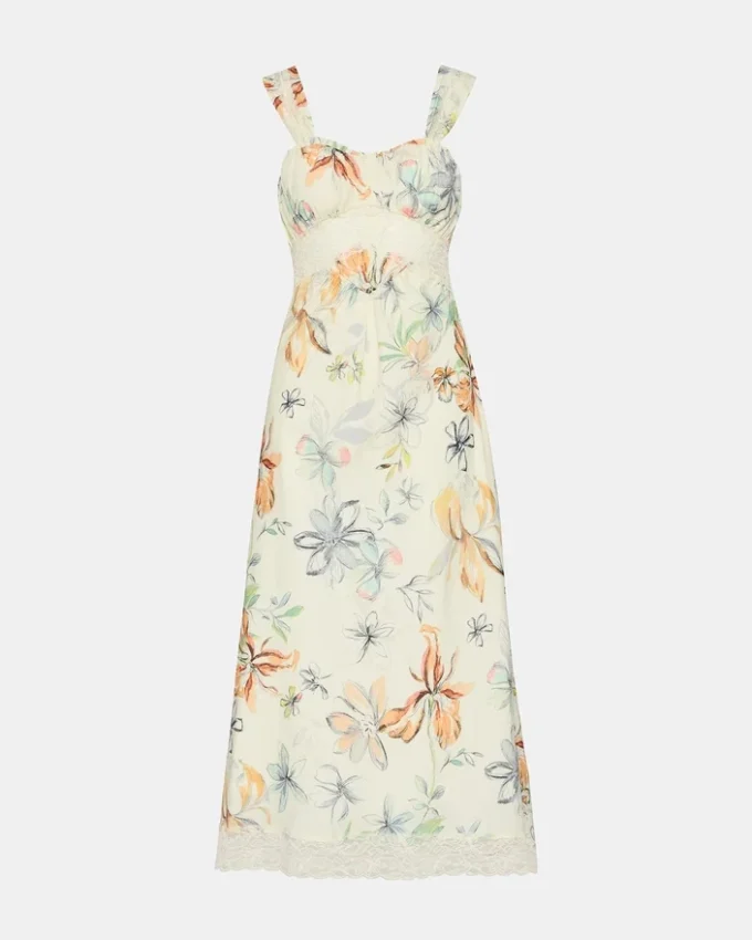 Alexus-klänning Vintage Ivory