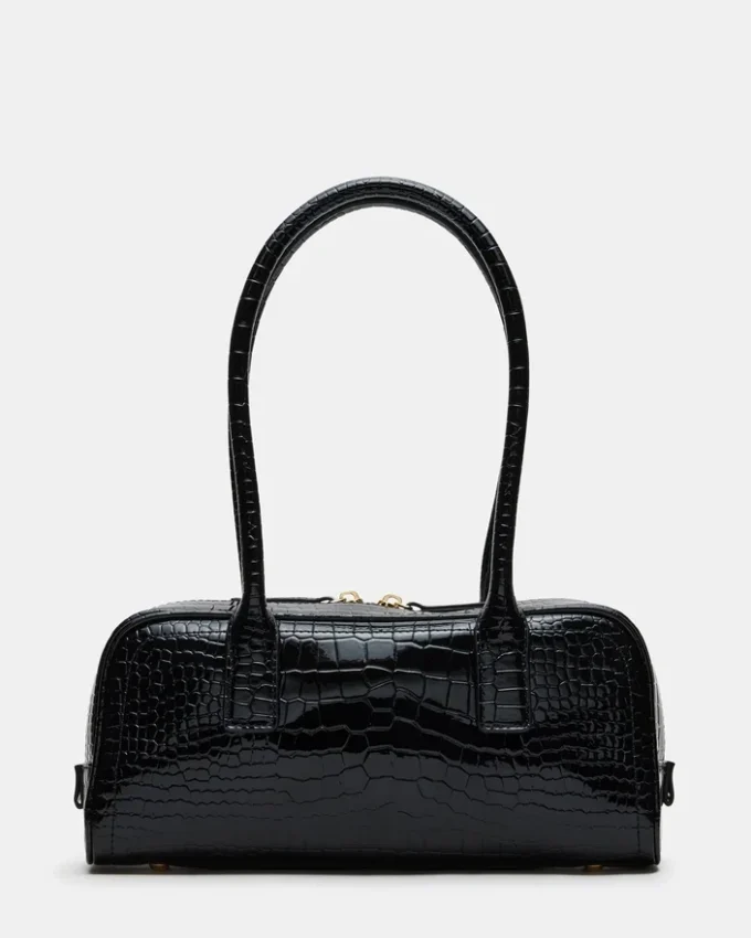 Anise Bag Black Crocodile Anise Bag Black Crocodile