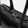 Anise Bag Black Crocodile Anise Bag Black Crocodile