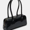 Anise Bag Black Crocodile Anise Bag Black Crocodile