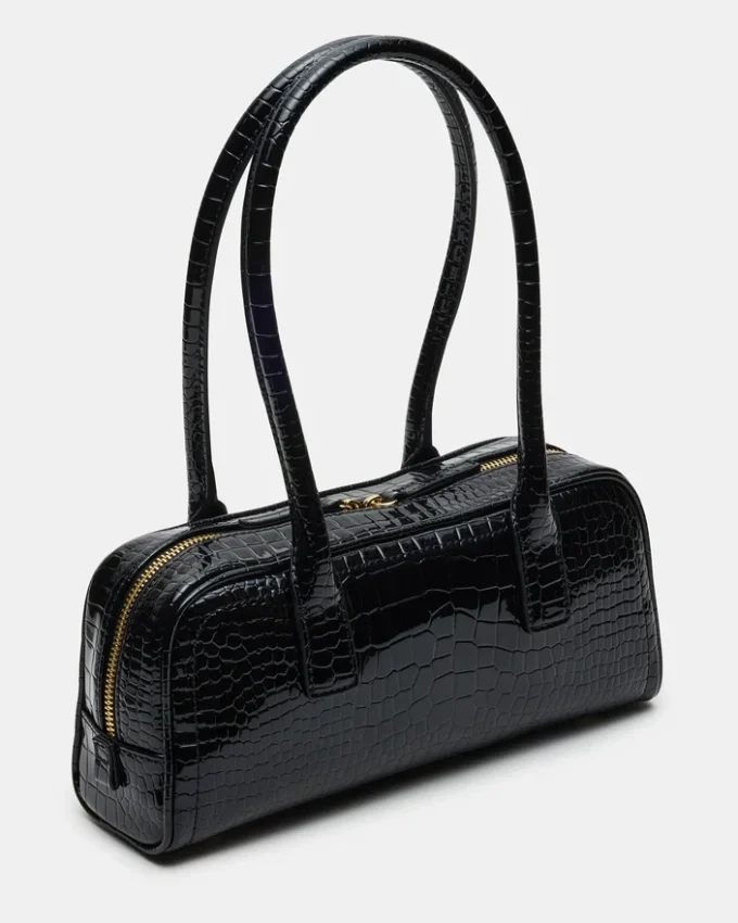 Anise Bag Black Crocodile Anise Bag Black Crocodile