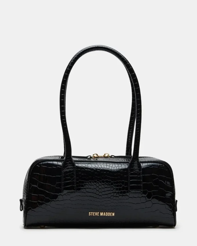 Anise Bag Black Crocodile Anise Bag Black Crocodile