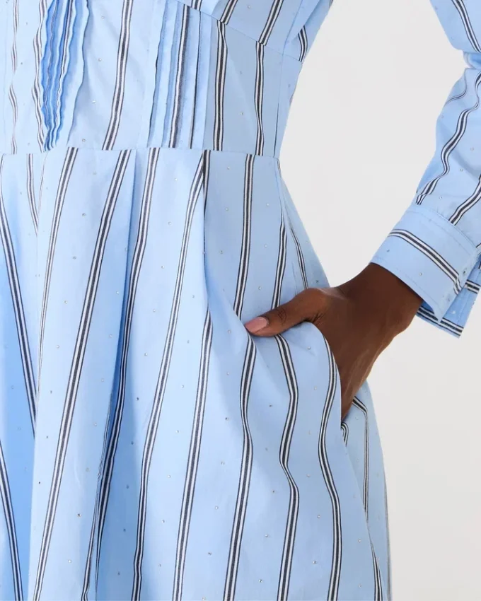 Ariany-klänning Estate Blue Ariany-klänning Estate Blue