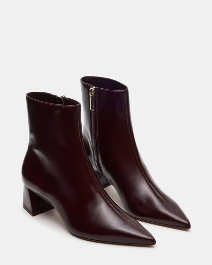 Ashli vinrött läder Ashli vinrött läder