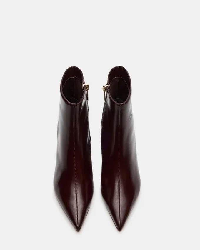 Ashli vinrött läder Ashli vinrött läder