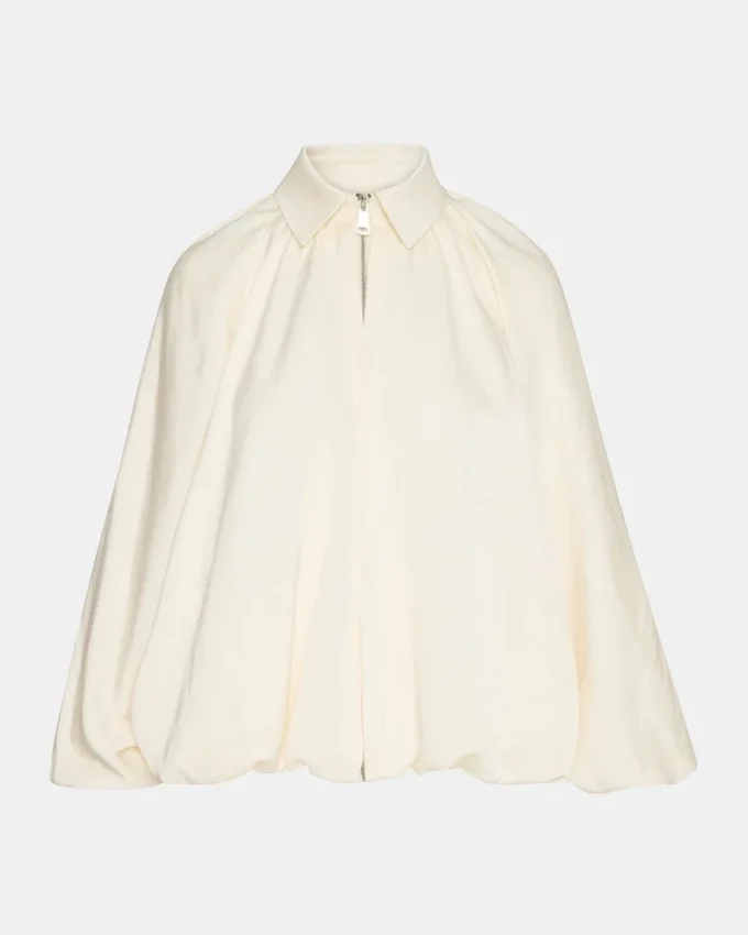 Aspen-jacka, krämfärgad