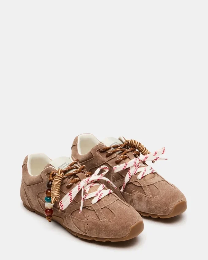 Aziel Charm Taupe Suede Aziel Charm Taupe Suede