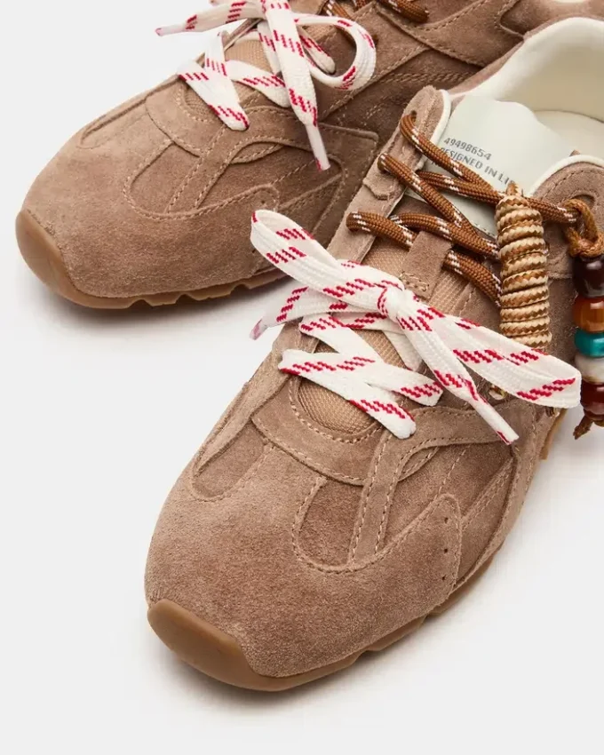 Aziel Charm Taupe Suede Aziel Charm Taupe Suede