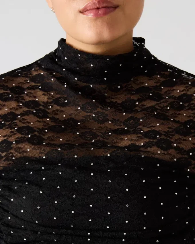 Baylee-top i svart Baylee-top i svart