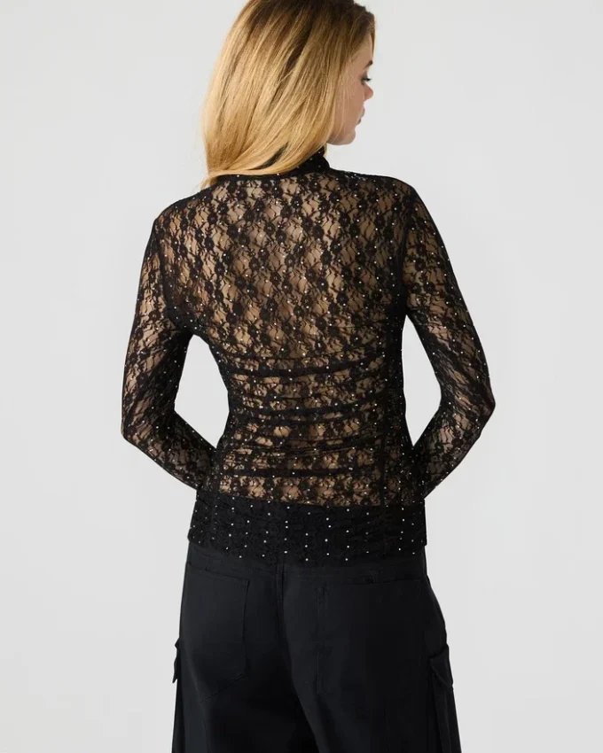 Baylee-top i svart Baylee-top i svart