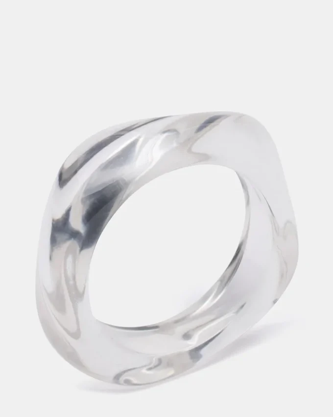 Böjt retroarmband, genomskinligt Böjt retroarmband, genomskinligt