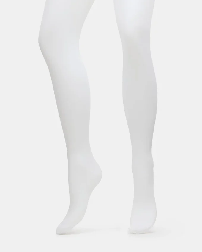 Blair Sheer Tights White