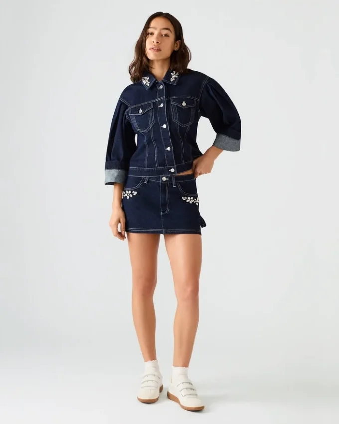 Briellia-kjol Bijou Blue