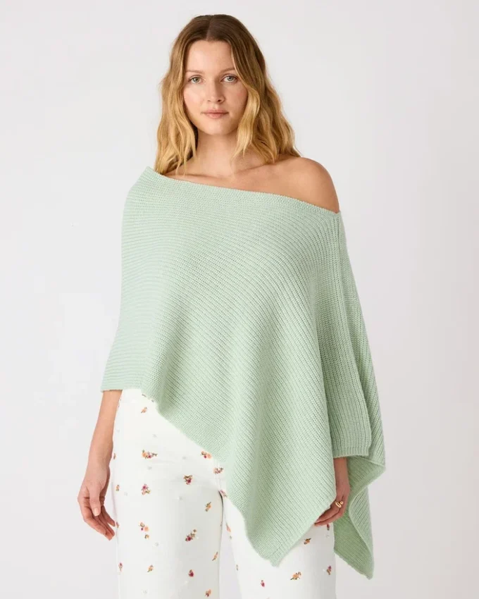 Channing Poncho Bay Green Channing Poncho Bay Green