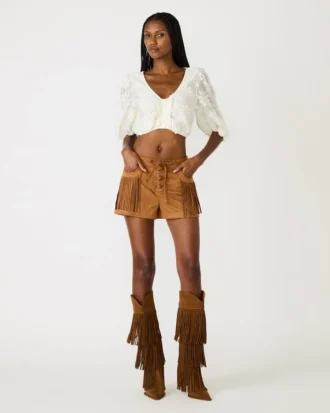 Cheyenne-shorts i färgen Chicory Coffee