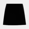Cindi Velvet Skort Svart Cindi Velvet Skort Svart