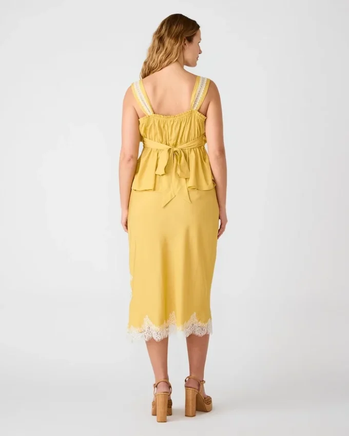 Cinthia-kjol Golden Lime Cinthia-kjol Golden Lime