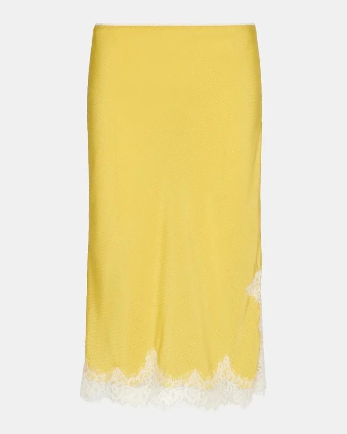 Cinthia-kjol Golden Lime Cinthia-kjol Golden Lime