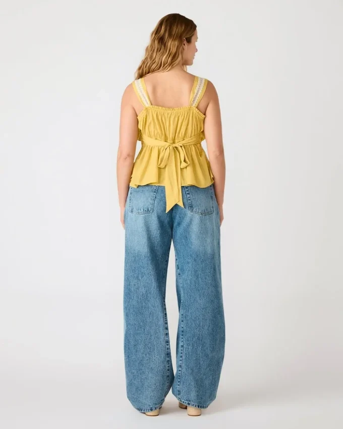 Cinthia-top i Golden Lime Cinthia-top i Golden Lime