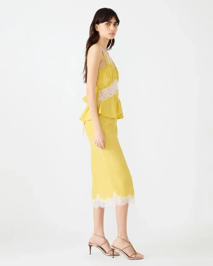 Cinthia-top i Golden Lime Cinthia-top i Golden Lime