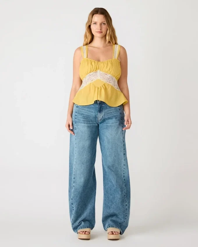 Cinthia-top i Golden Lime Cinthia-top i Golden Lime