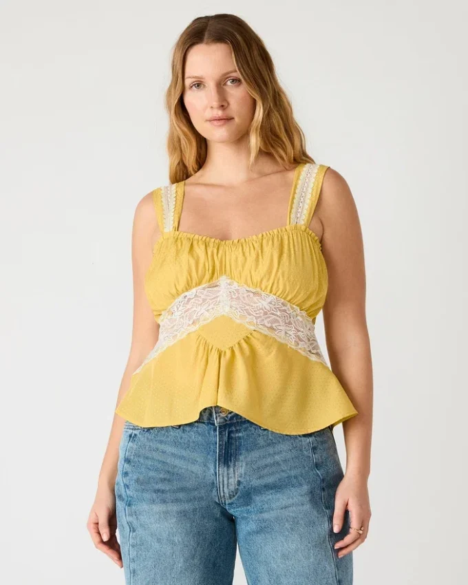 Cinthia-top i Golden Lime Cinthia-top i Golden Lime