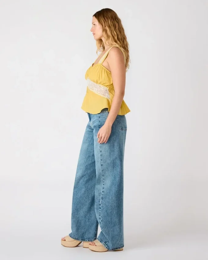 Cinthia-top i Golden Lime Cinthia-top i Golden Lime