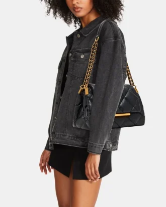 Colette-väska svart/guld