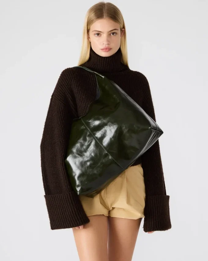 Collins-väska i olivgrönt