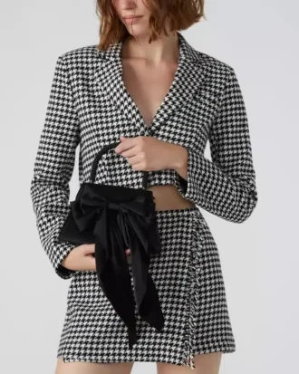 Cosette-väska i svart satin