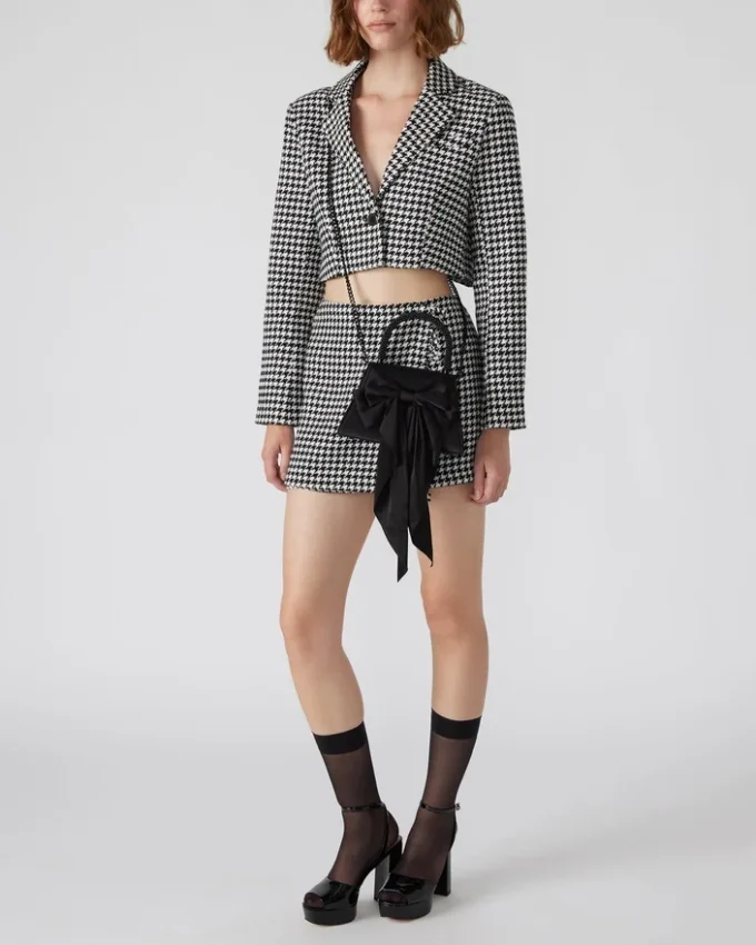 Cosette-väska i svart satin