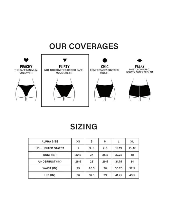 Darling Dot bikinibotten svart multi Darling Dot bikinibotten svart multi