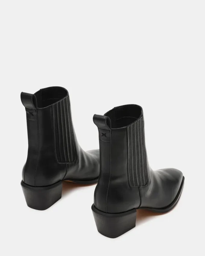 Darsen svart läder Darsen svart läder