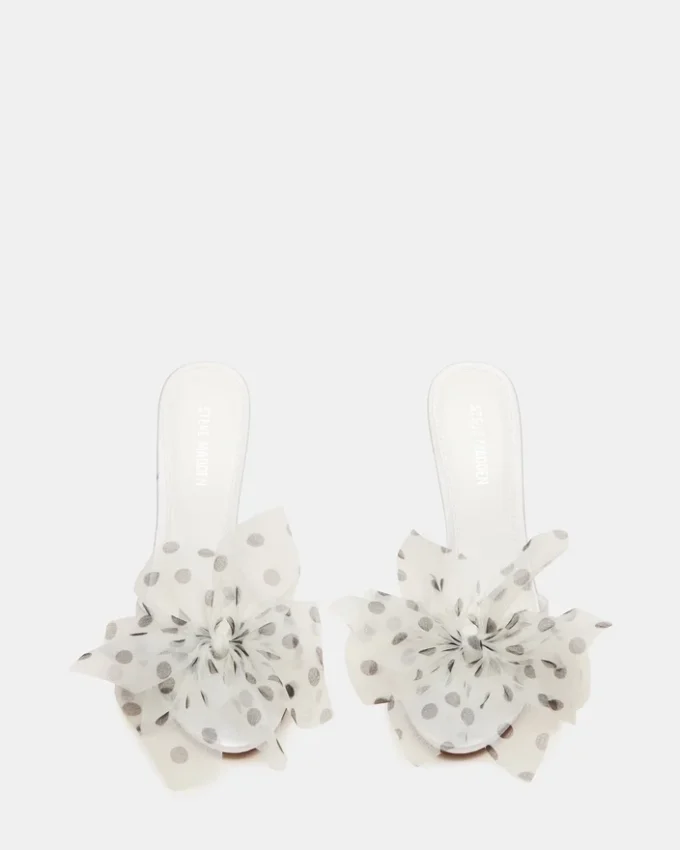 Davina Tulle Vit/Svart Polka Dot Davina Tulle Vit/Svart Polka Dot