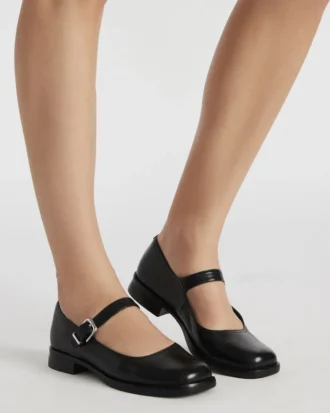 Delancy svart läder