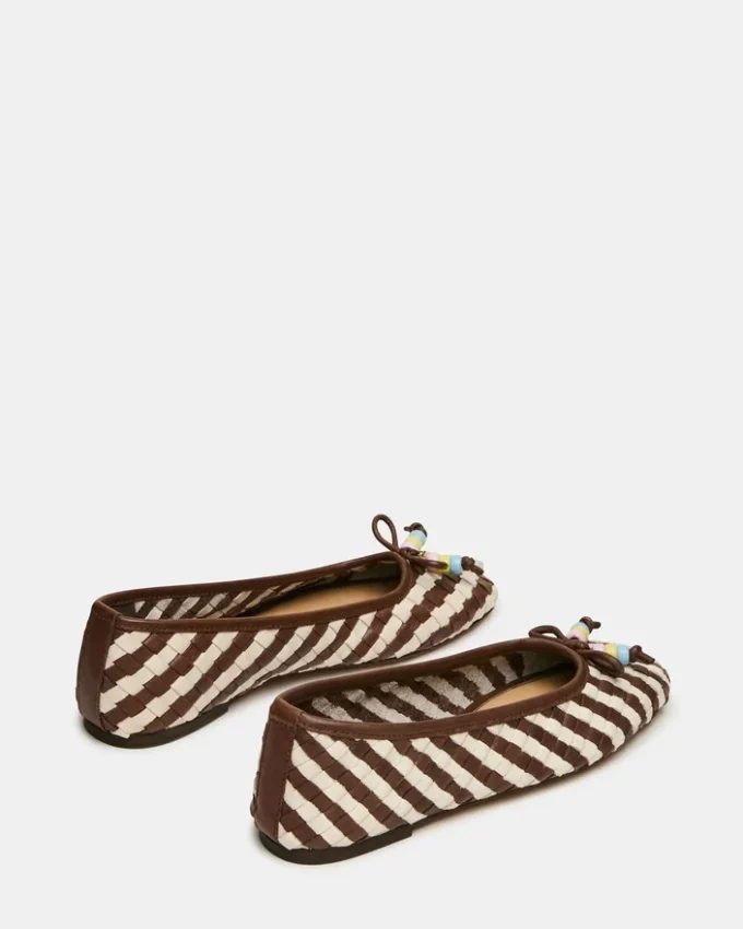 Divy vitt/brunt läder