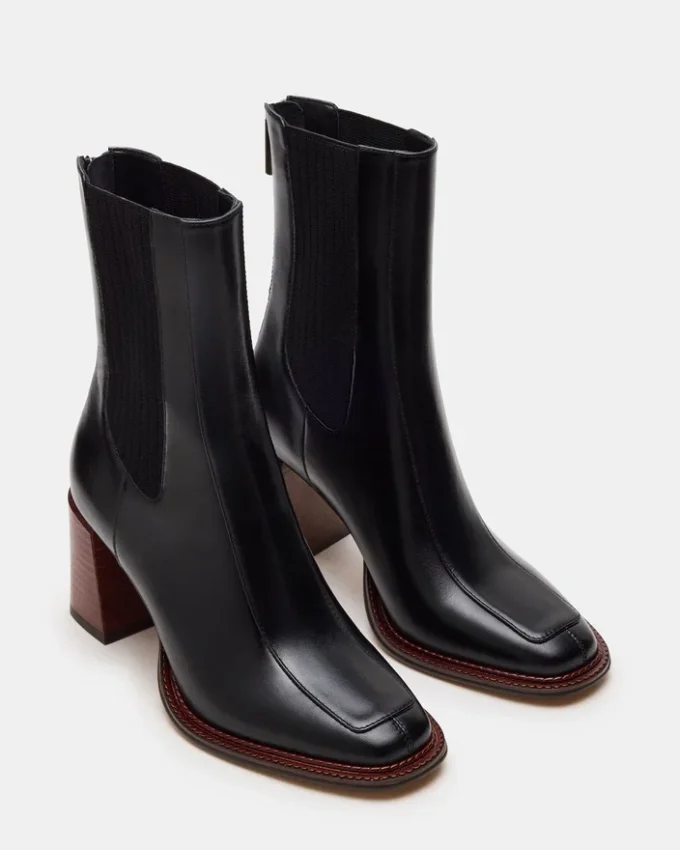 Downtown svart läder