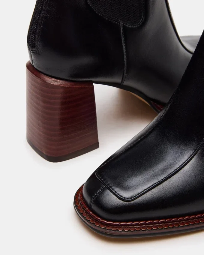 Downtown svart läder