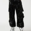 Duo Sequin Pant Black