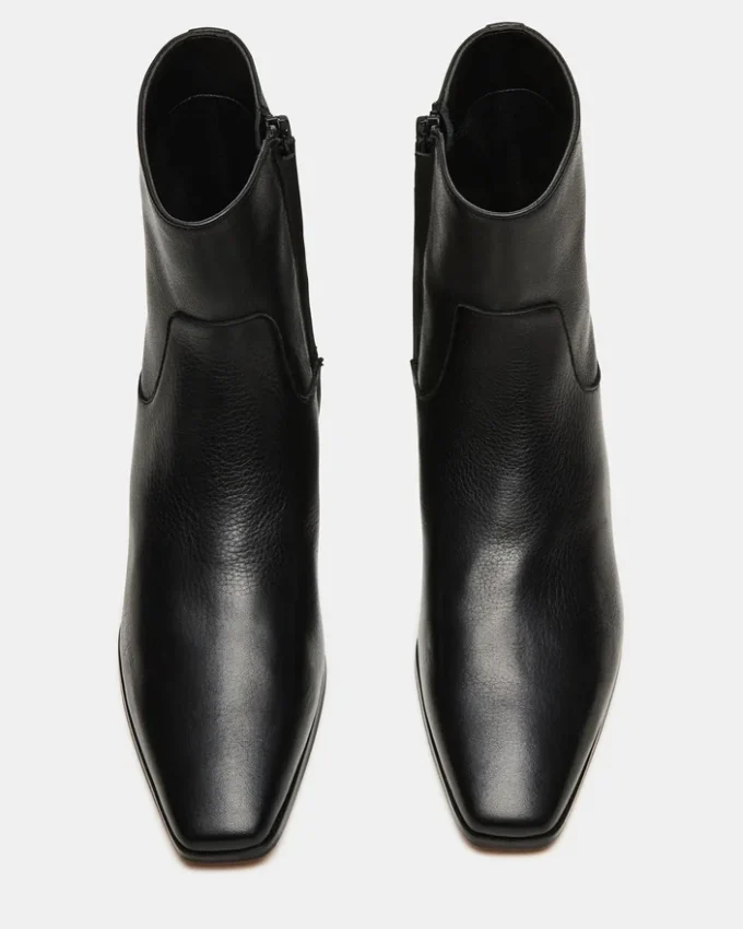 Dusty svart läder Dusty svart läder