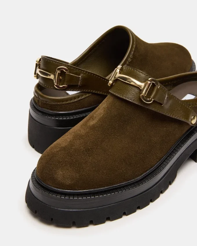 Erba Olive Suede Erba Olive Suede